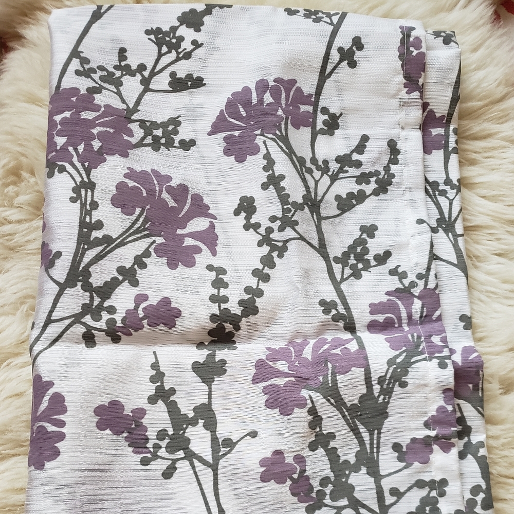 Bethany Grommet Window Curtain Panel Pair NWOT